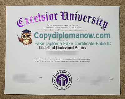 Excelsior University Diploma