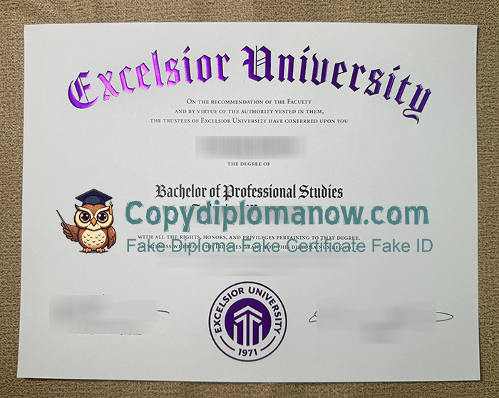 Excelsior University Diploma