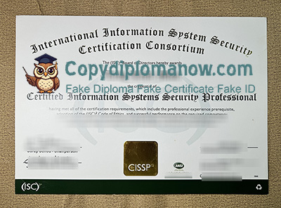 CISSP Certificate