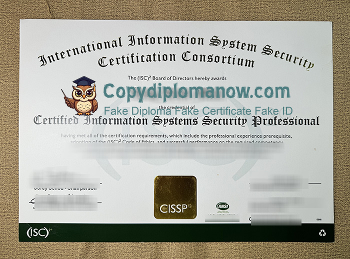 CISSP Certificate