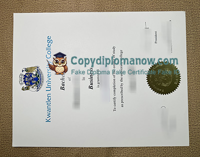 Kwantlen University College Diploma