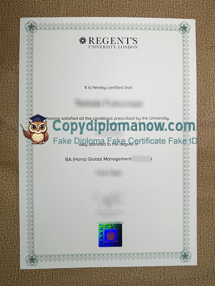 Regent's University London Degree