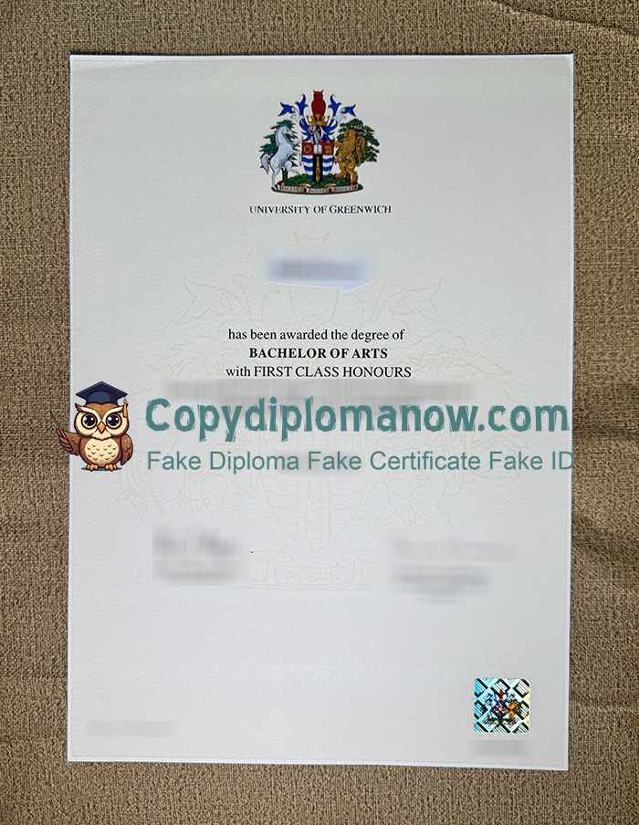 University of Greenwich Degree