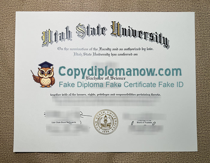 Utah State University Diploma