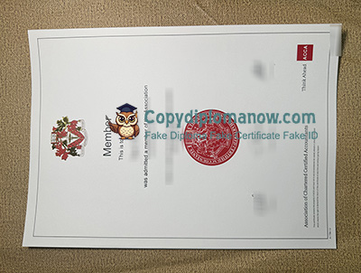 ACCA Certificate