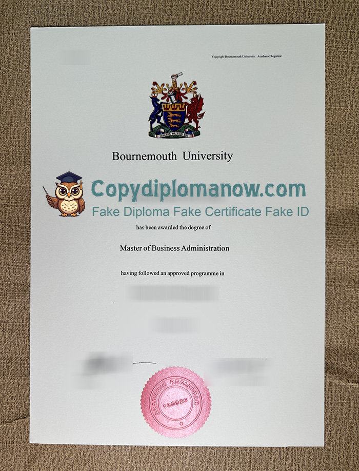Bournemouth University Degree