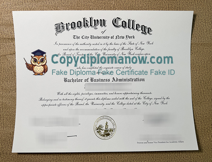 Brooklyn College Diploma