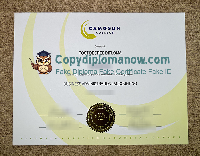 Camosun College Diploma