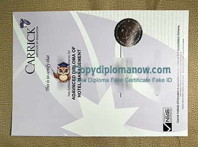 Carrick Institute of Education Diploma