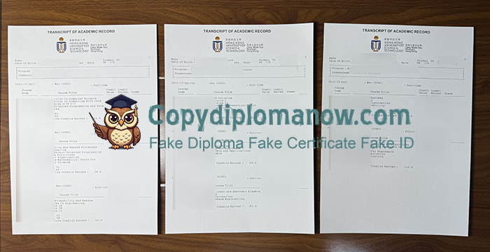HKUST Transcript