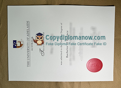 University of Adelaide Diploma
