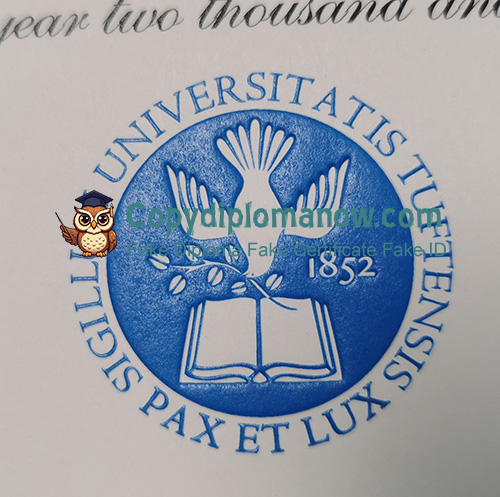 Tufts University Diploma seal