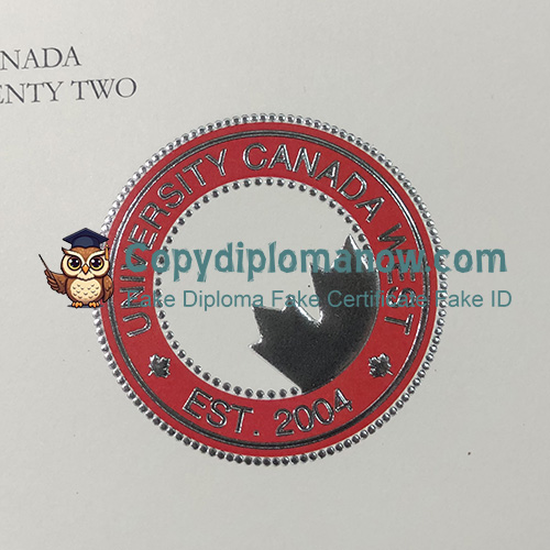UCW Diploma seal