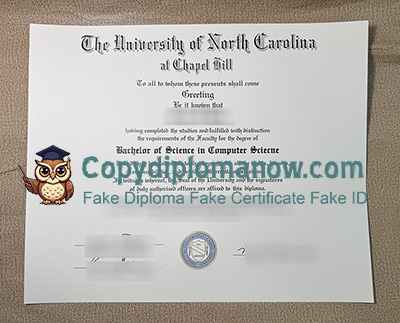 UNC Chapel Hill Diploma