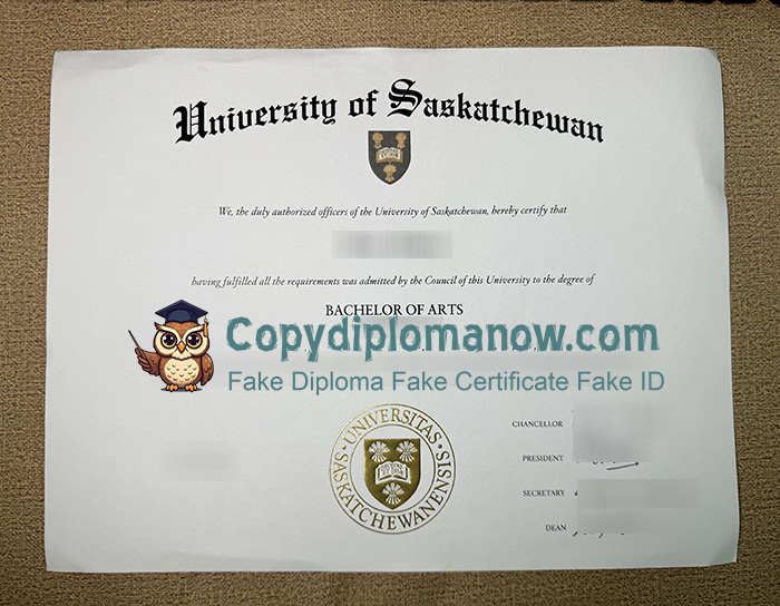 University of Saskatchewan Diploma