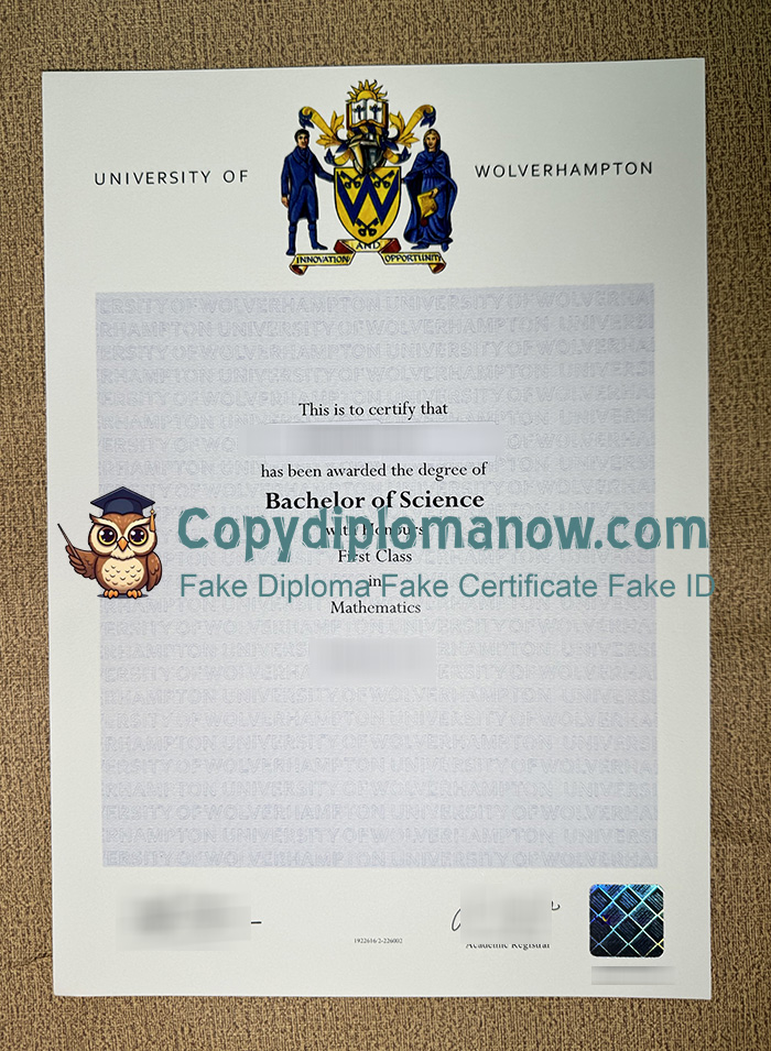 University of Wolverhampton Diploma