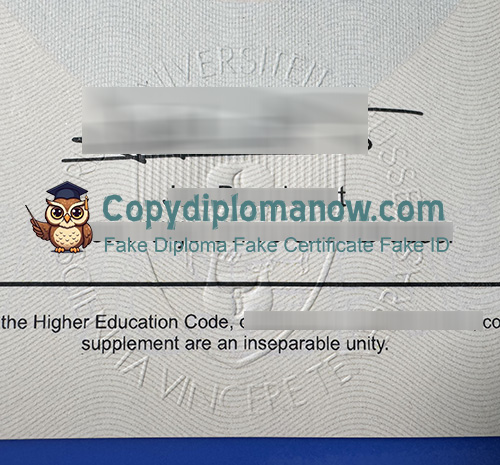 VUB Diploma seal