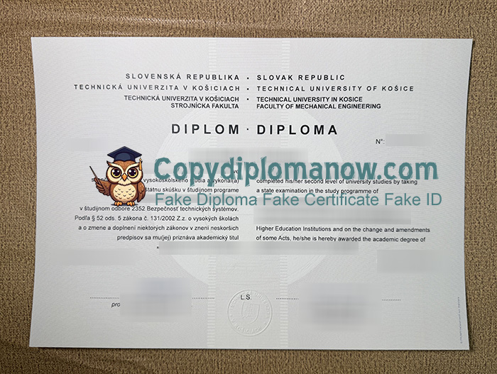 Technická Univerzita v Košiciach Diploma