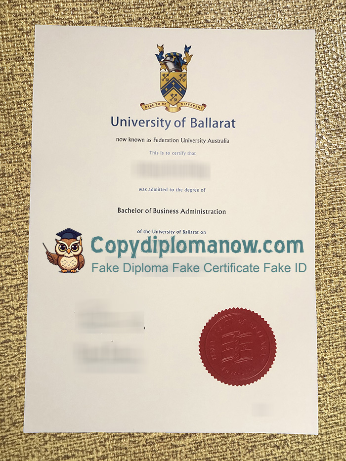 University of Ballarat Degree