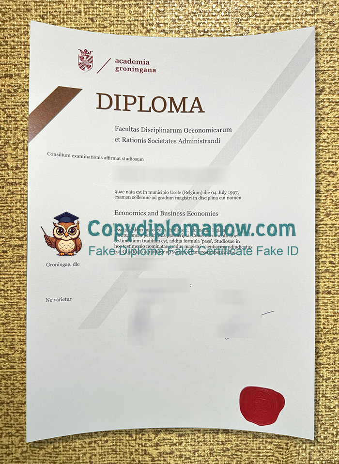 University of Groningen Diploma