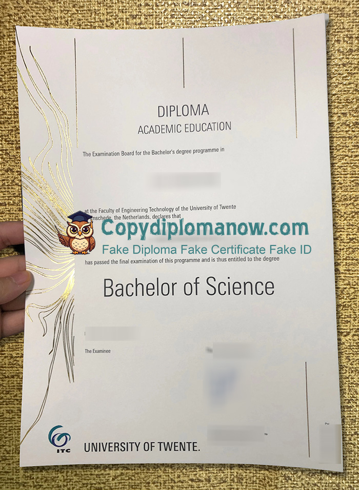 University of Twente Diploma