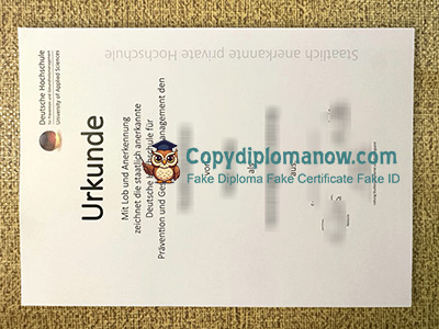 DHfPG Urkunde