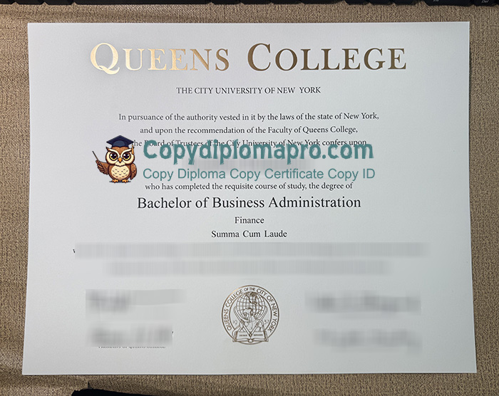 Queens College Diploma