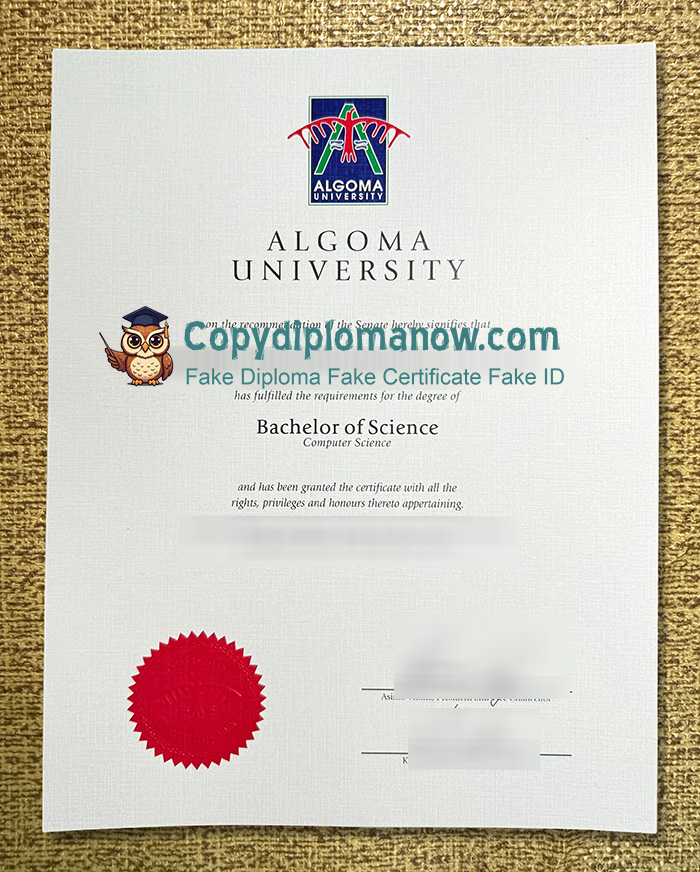 Algoma University Diploma