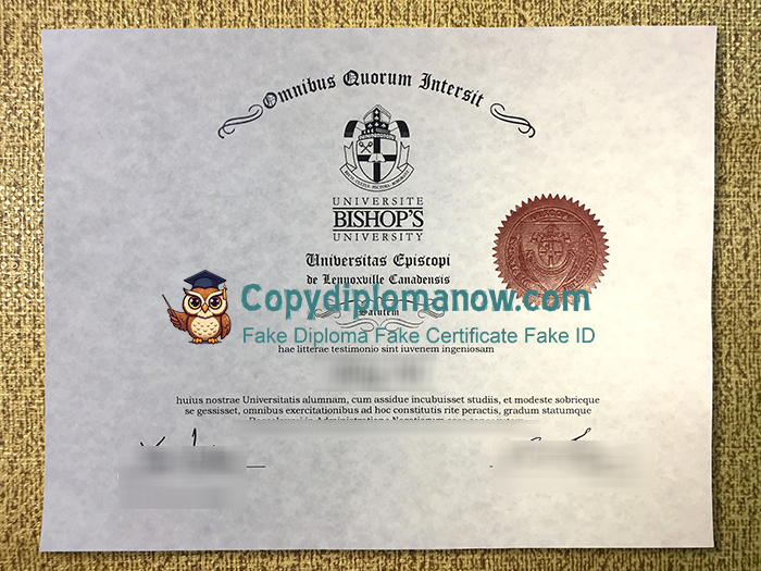 Bishop's University Diploma