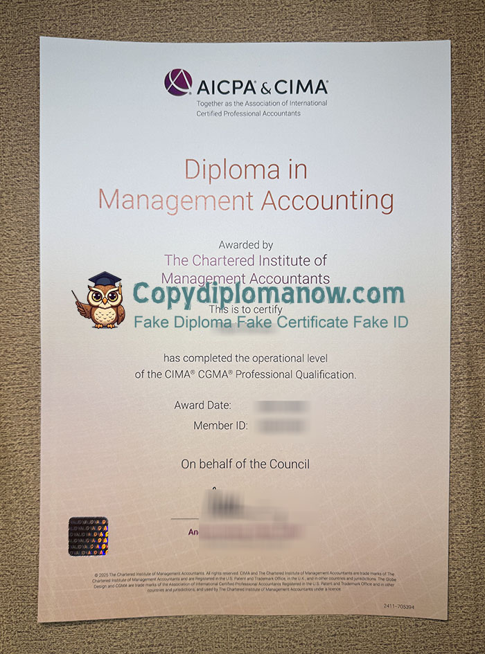 AICPA ＆ CIMA Certificate