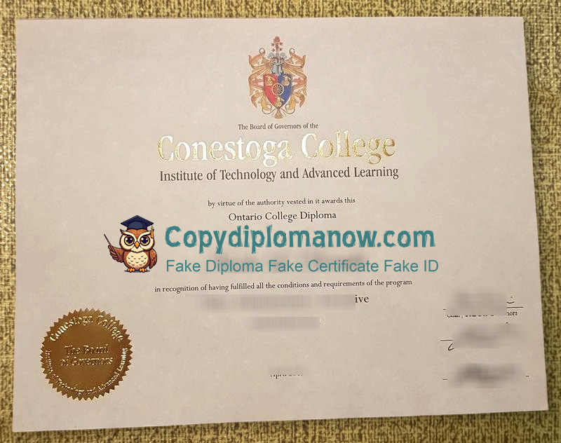 Conestoga College Diploma