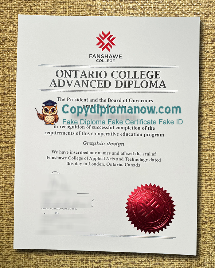 Fanshawe College Diploma