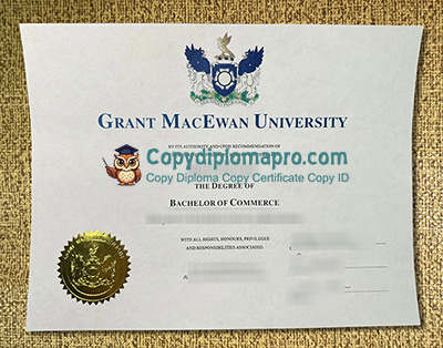 Grant MacEwan University Diploma