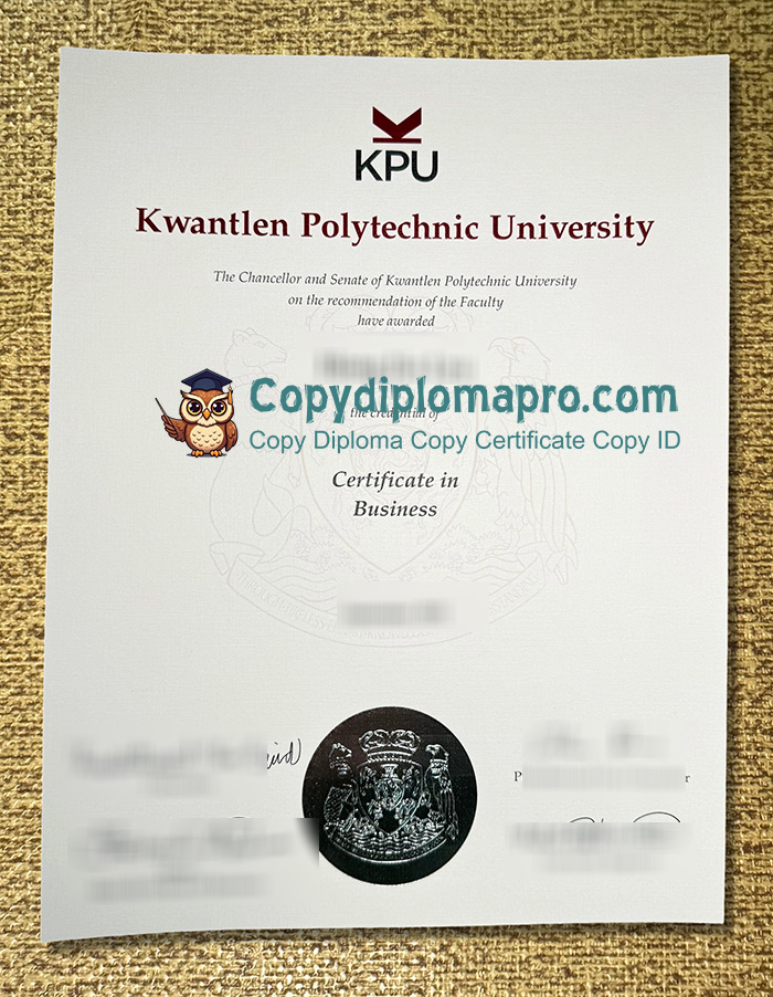 Kwantlen Polytechnic University Diploma