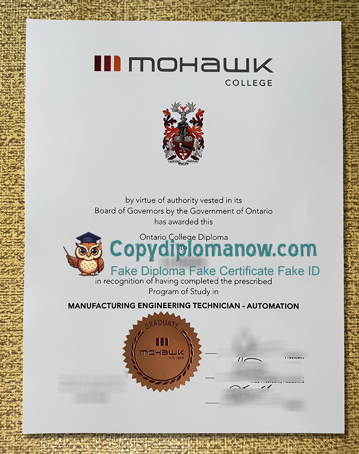 Mohawk College Diploma