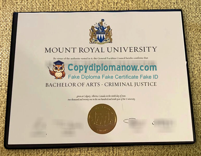 Mount Royal University Diploma, MRU Diploma