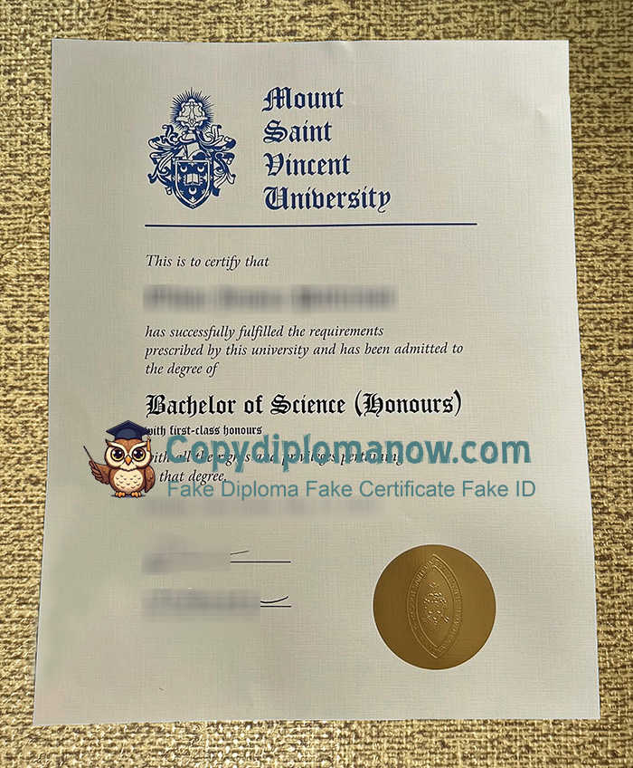 Mount Saint Vincent University Diploma