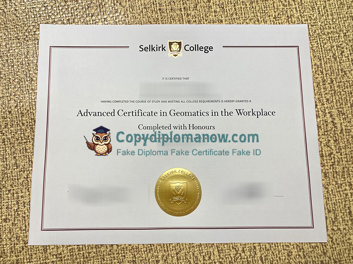 Selkirk College Diploma