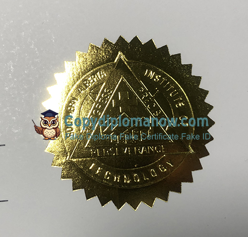 SAIT Diploma seal