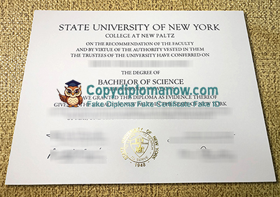 SUNY New Paltz Diploma