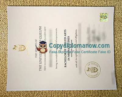 University of Guelph Diploma