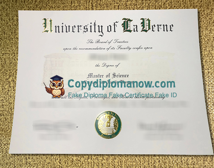 University of La Verne Diploma, ULV Diploma