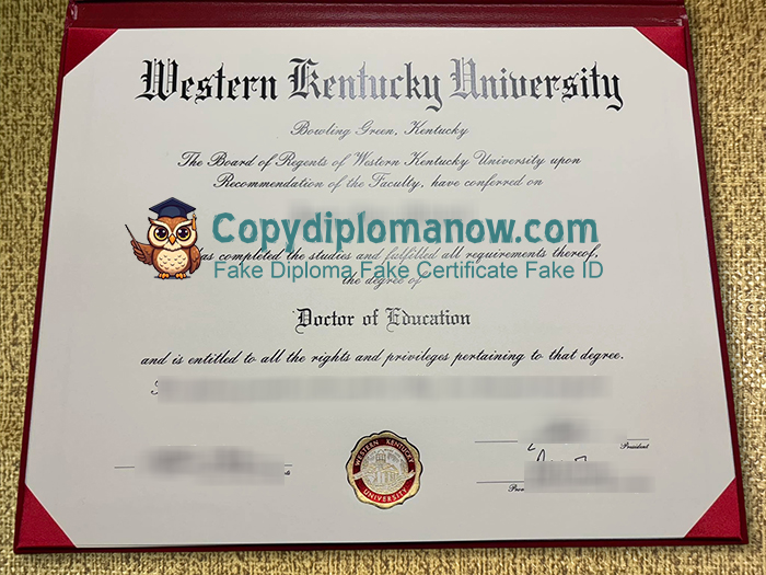 Western Kentucky University Diploma, WKU Diploma