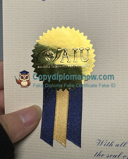 AIU Diploma seal