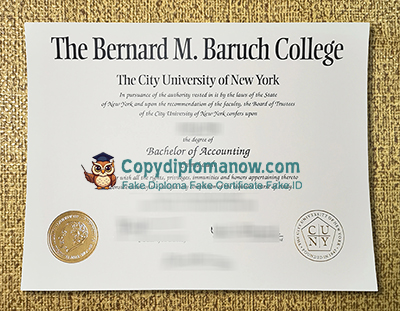 Baruch College Diploma