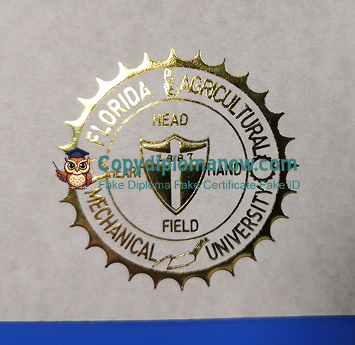 FAMU Diploma seal