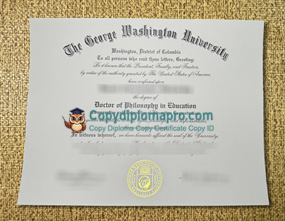 George Washington University Diploma, GWU Diploma