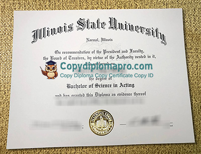 Illinois State University Diploma, ISU Diploma