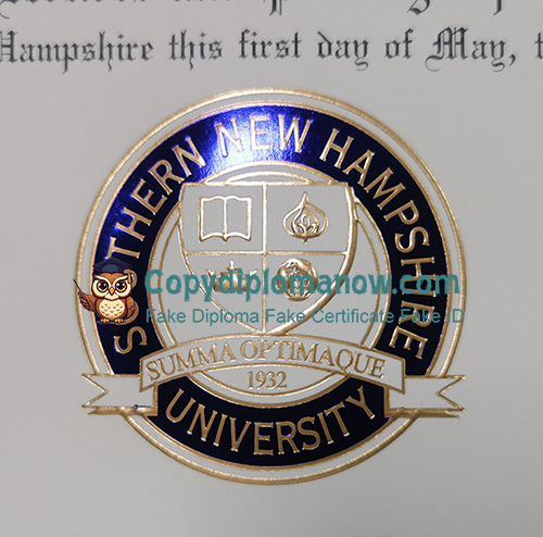 SNHU Diploma seal