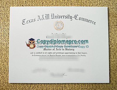 Texas A&M University–Commerce Diploma